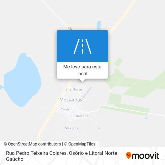 Rua Pedro Teixeira Colares mapa
