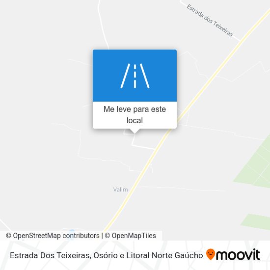 Estrada Dos Teixeiras mapa