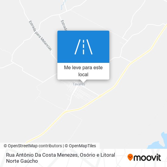 Rua Antônio Da Costa Menezes mapa