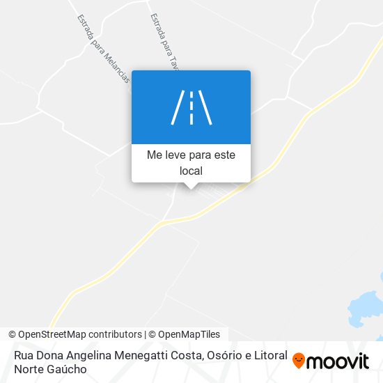 Rua Dona Angelina Menegatti Costa mapa