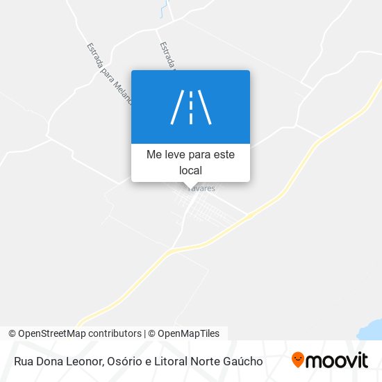 Rua Dona Leonor mapa