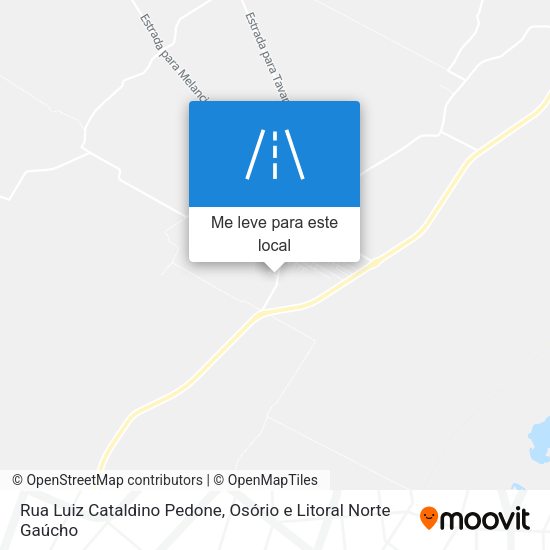 Rua Luiz Cataldino Pedone mapa