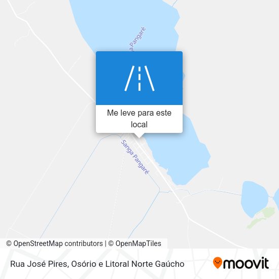 Rua José Pires mapa
