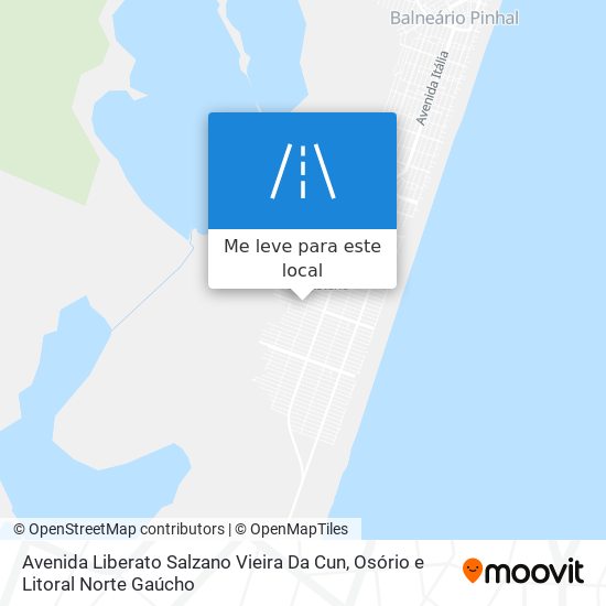 Avenida Liberato Salzano Vieira Da Cun mapa