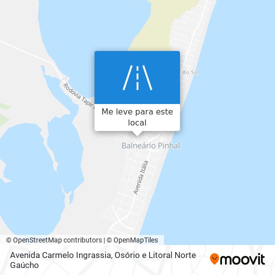 Avenida Carmelo Ingrassia mapa