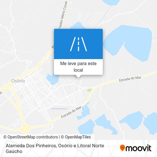 Alameda Dos Pinheiros mapa