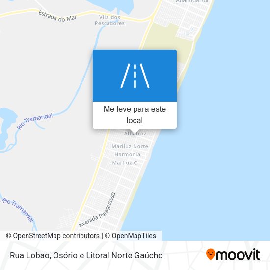 Rua Lobao mapa