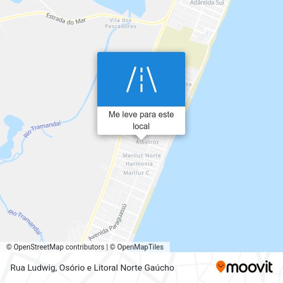Rua Ludwig mapa
