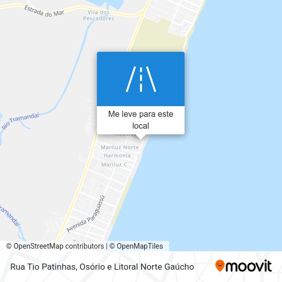 Rua Tio Patinhas mapa
