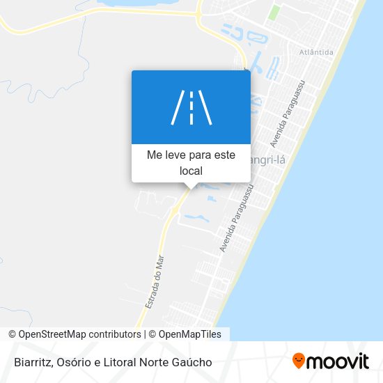 Biarritz mapa
