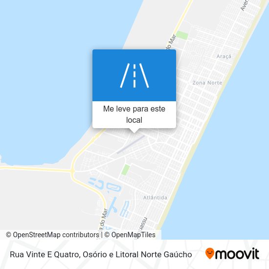 Rua Vinte E Quatro mapa