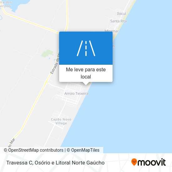 Travessa C mapa