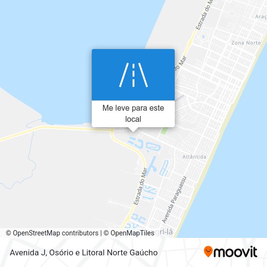 Avenida J mapa