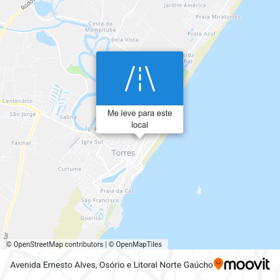 Avenida Ernesto Alves mapa