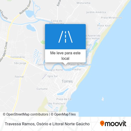 Travessa Ramos mapa