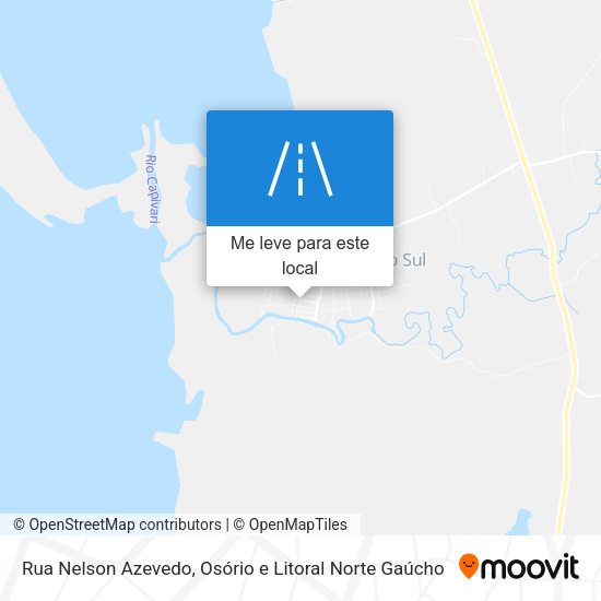 Rua Nelson Azevedo mapa