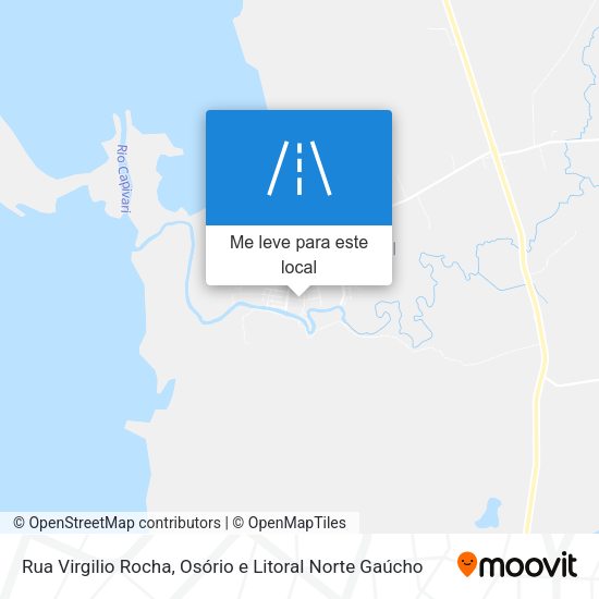 Rua Virgilio Rocha mapa