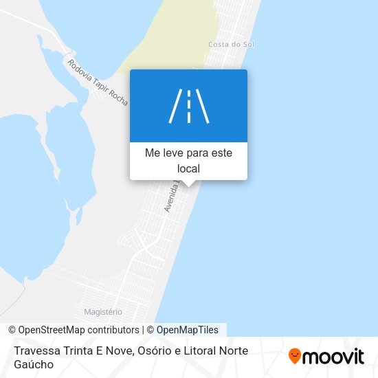 Travessa Trinta E Nove mapa