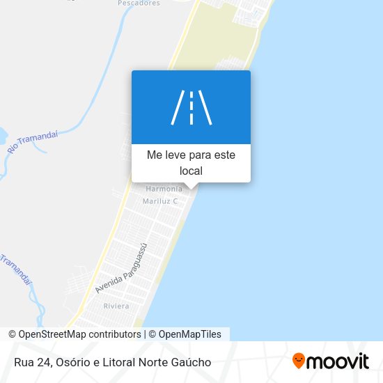 Rua 24 mapa