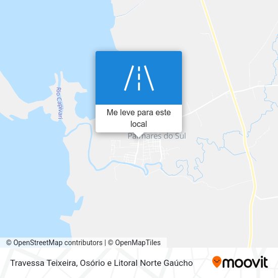 Travessa Teixeira mapa