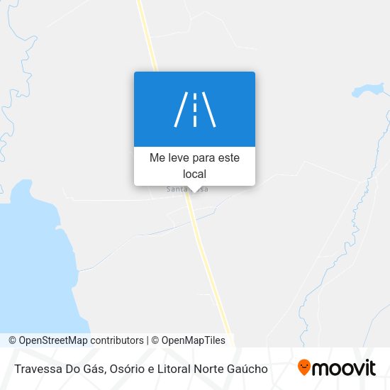 Travessa Do Gás mapa