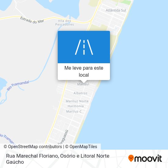 Rua Marechal Floriano mapa