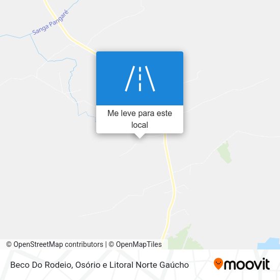Beco Do Rodeio mapa