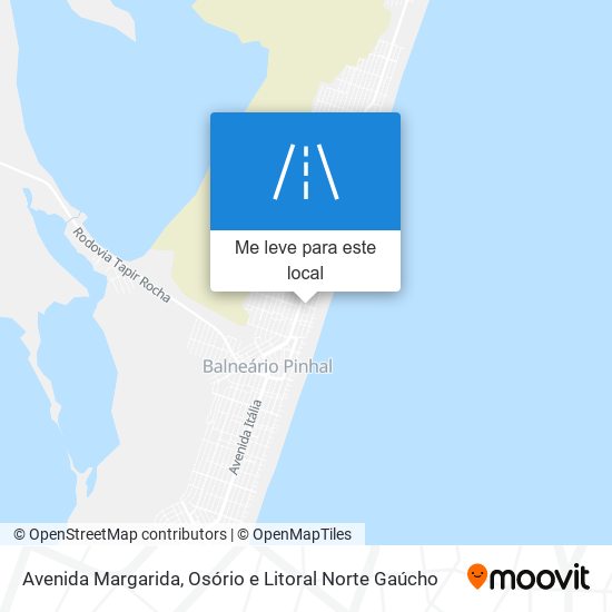 Avenida Margarida mapa