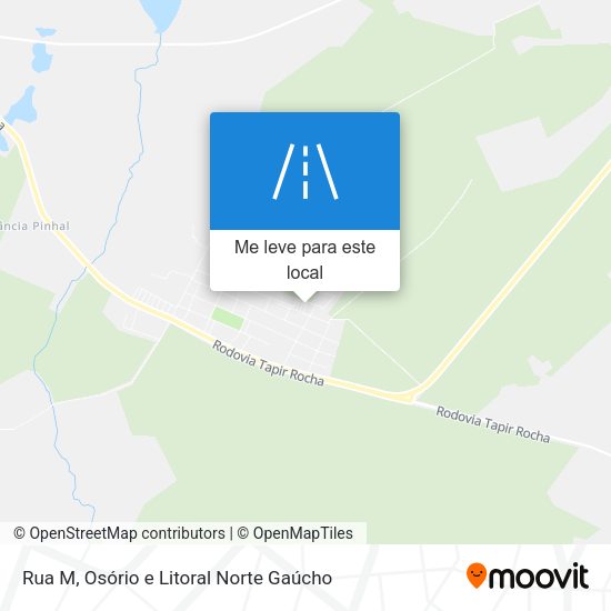 Rua M mapa