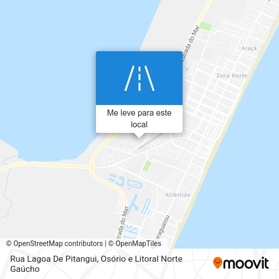 Rua Lagoa De Pitangui mapa