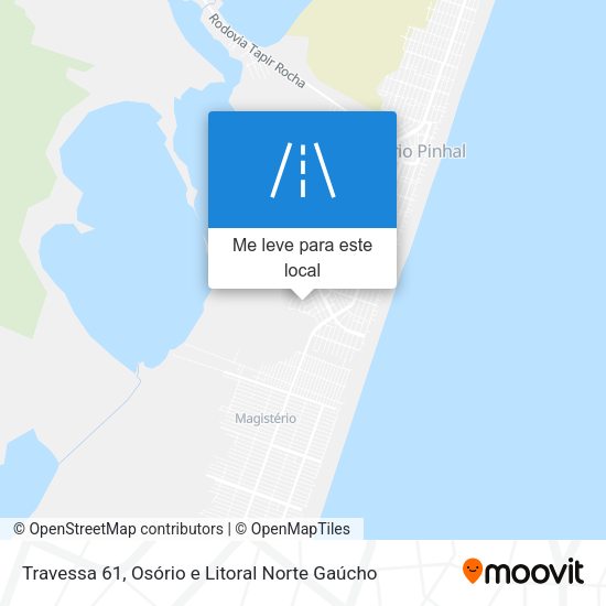 Travessa 61 mapa