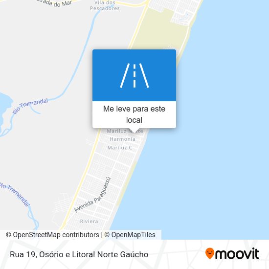 Rua 19 mapa