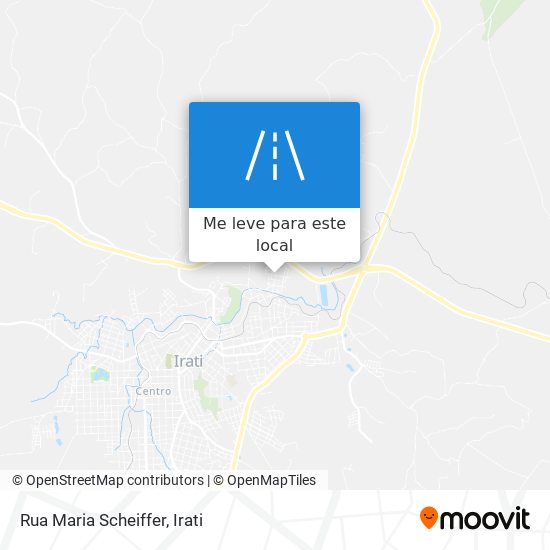 Rua Maria Scheiffer mapa