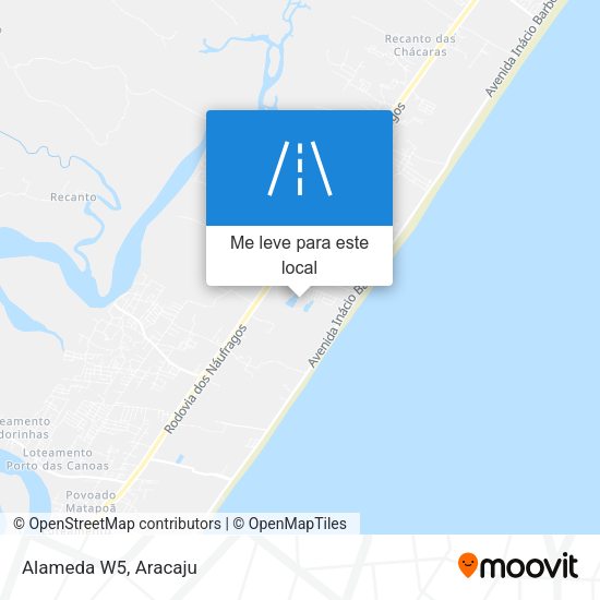 Alameda W5 mapa