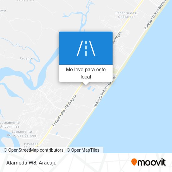 Alameda W8 mapa