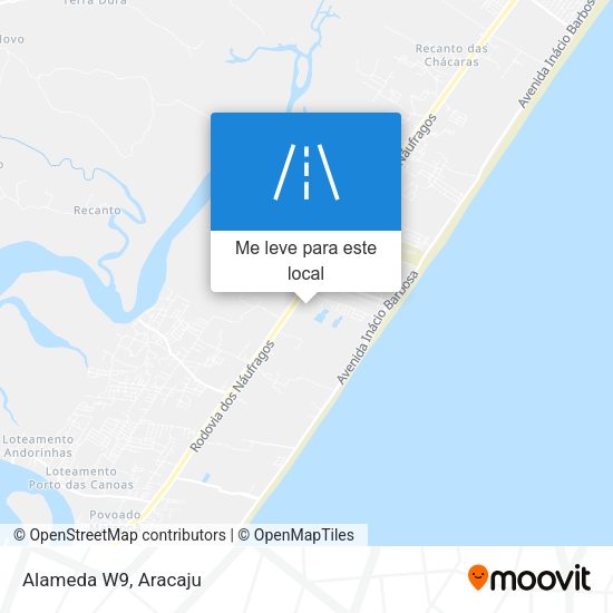 Alameda W9 mapa