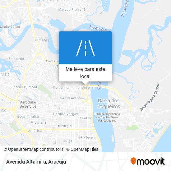 Avenida Altamira mapa