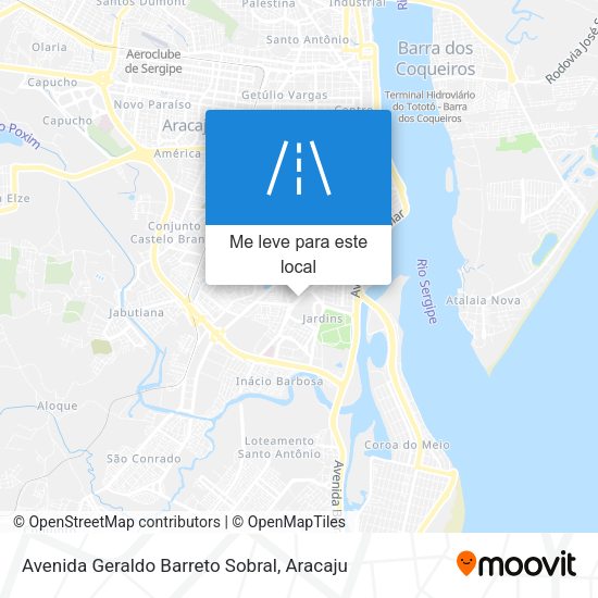 Avenida Geraldo Barreto Sobral mapa