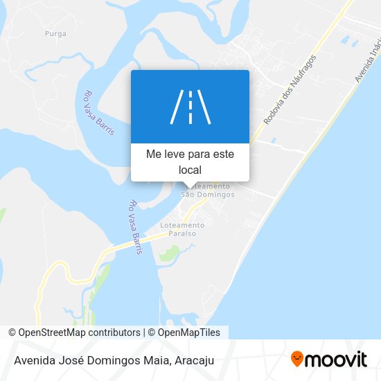 Avenida José Domingos Maia mapa