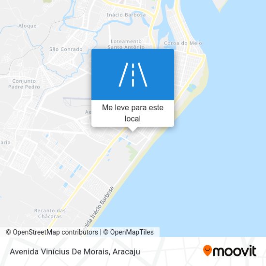Avenida Vinícius De Morais mapa