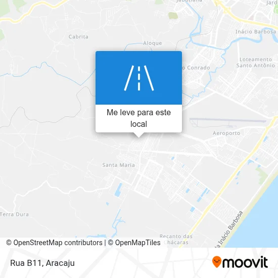 Rua B11 mapa
