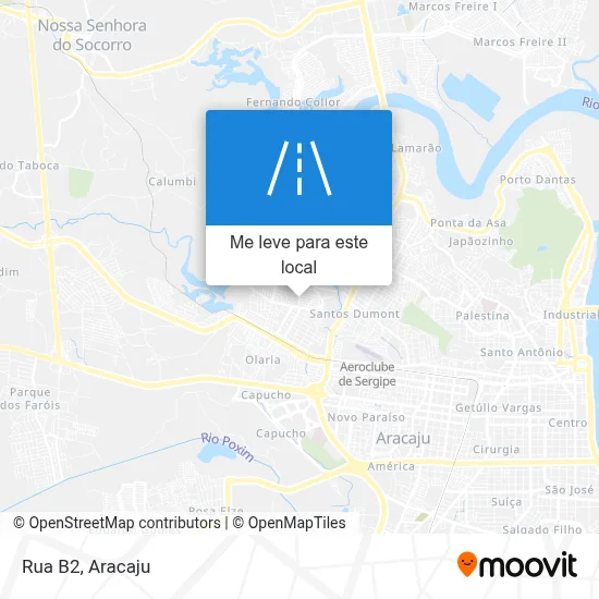 Rua B2 mapa