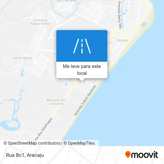 Rua Bc1 mapa