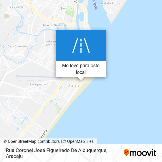 Rua Coronel José Figueiredo De Albuquerque mapa