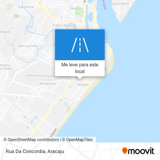 Rua Da Concordia mapa