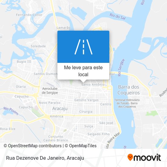 Rua Dezenove De Janeiro mapa