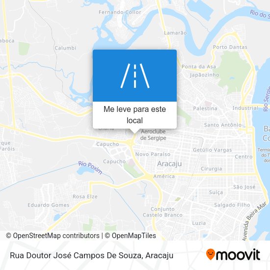 Rua Doutor José Campos De Souza mapa