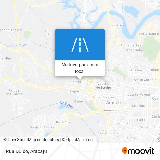 Rua Dulce mapa