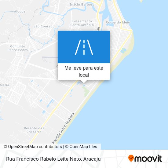 Rua Francisco Rabelo Leite Neto mapa