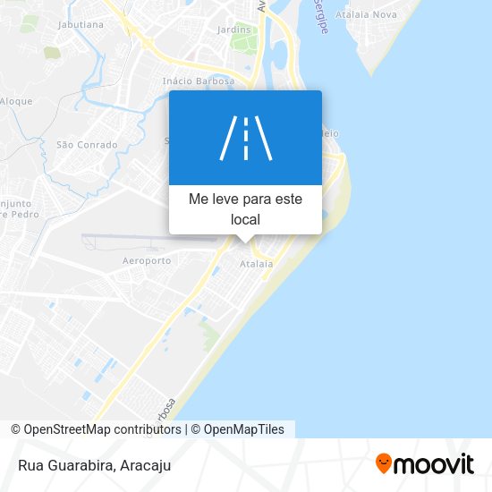 Rua Guarabira mapa